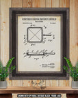 Bacon Patent Print Set of 3