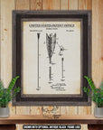 Archery Patent Print Set of 3