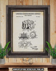 Poker Patent Print Set of 5