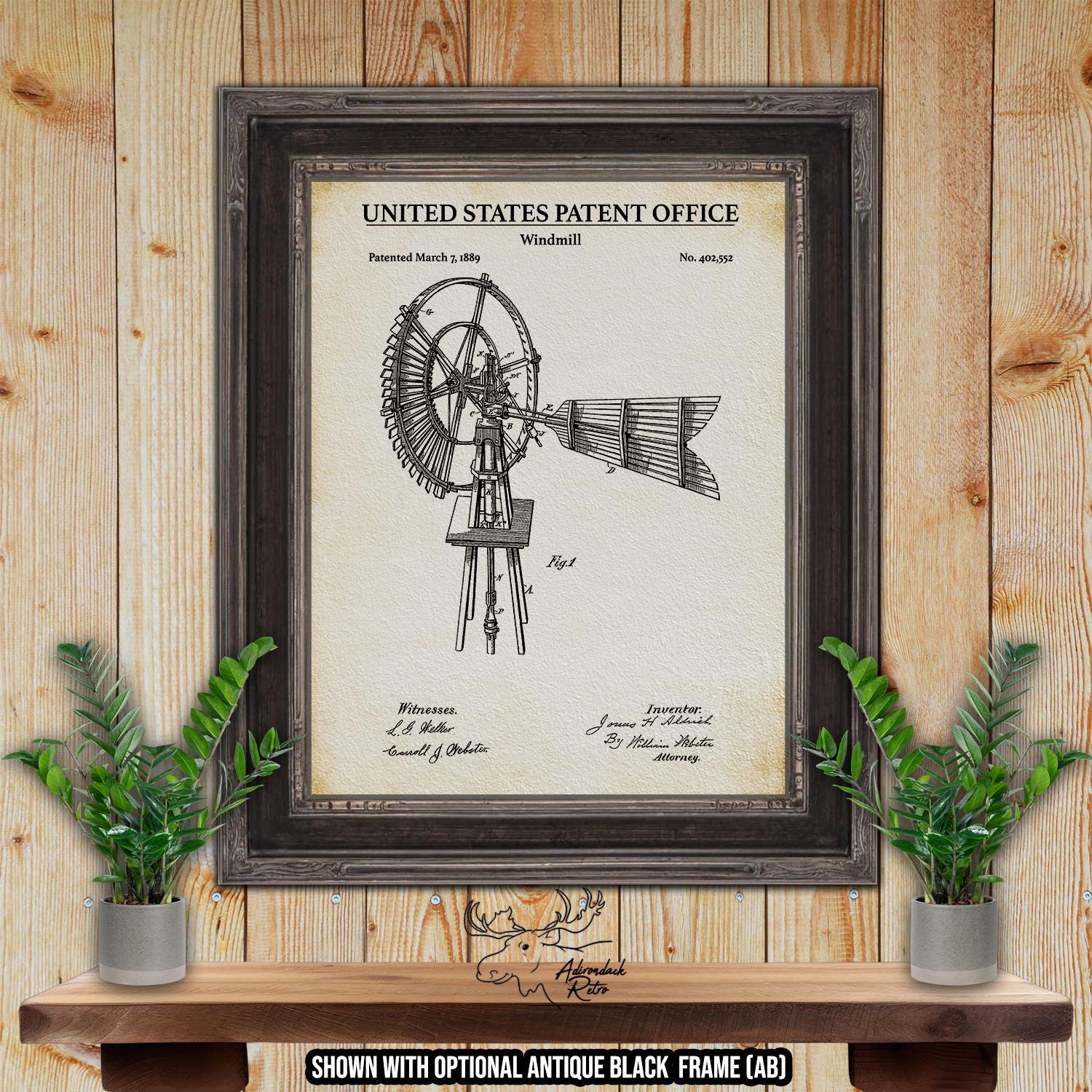 Farmhouse Patent Print Set of 6