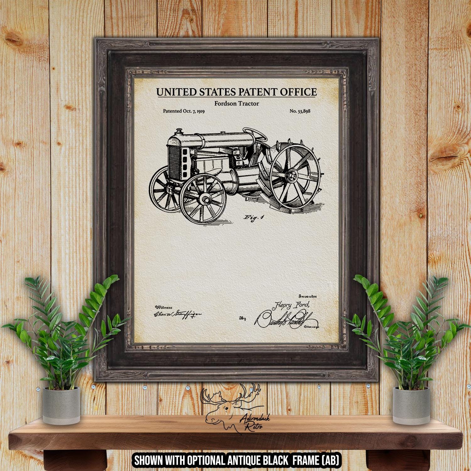 Farmhouse Patent Print Set of 6