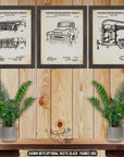 Horse Owner Patent Print Set of 3 - Ranch Inventions at Adirondack Retro