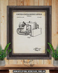 Construction Vehicle Patent Print Set of 6