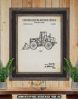 Construction Vehicle Patent Print Set of 8