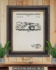 Construction Vehicle Patent Print Set of 8