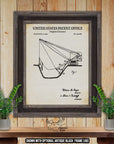 Construction Equipment Patent Print Set of 8