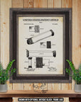 Knitting Patent Print Set of 2