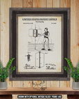 Fitness Equipment Patent Print Set of 8