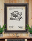 Sewing Patent Print Set of 8