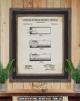 Deer Hunting Patent Print Set of 6