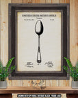 Cutlery Patent Print Set of 3