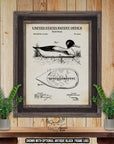 Duck Hunting Patent Print Set of 6