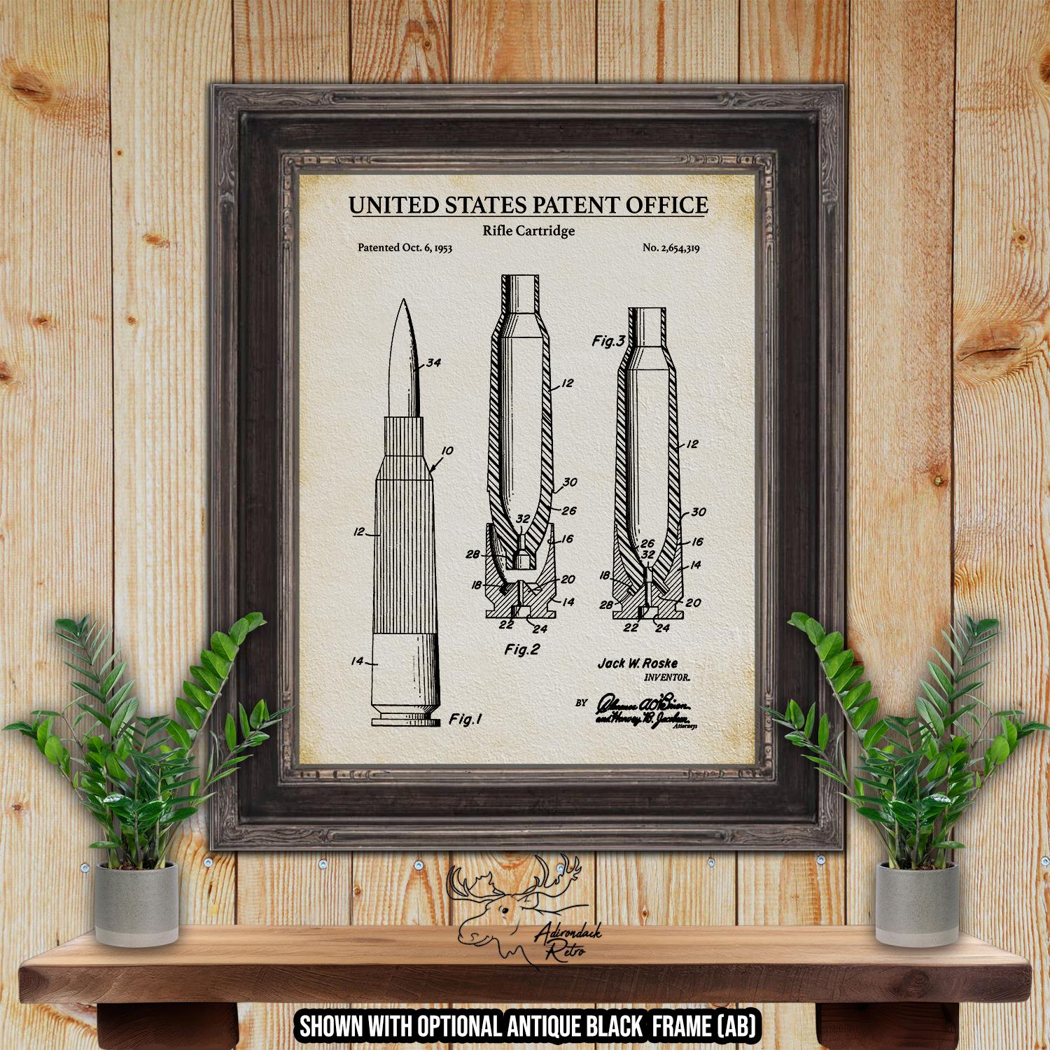 Deer Hunting Patent Print Set of 6