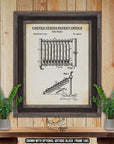 Solar Heater Patent Print - 1934 Renewable Energy Invention at Adirondack Retro