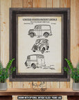 Divco Milk Truck Patent Print - 1938 Delivery Truck Invention at Adirondack Retro