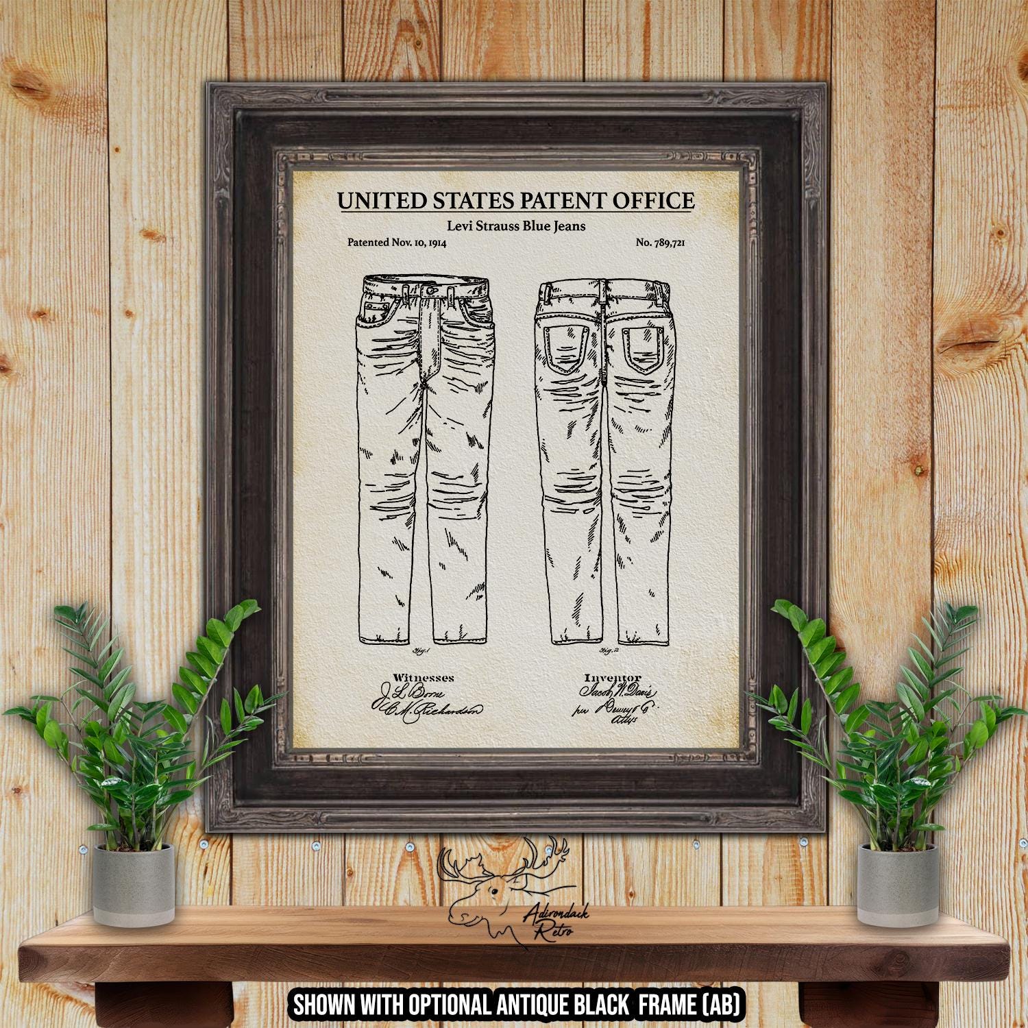 Western Fashion Patent Print Set of 3