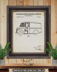 Divco Milk Truck Patent Print - 1942 Delivery Truck Invention at Adirondack Retro