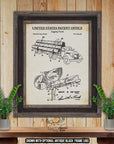 Logging Patent Print Set of 6