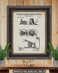 Logging Patent Print Set of 6