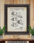 Hair Clipper Patent Print - Hair Trimmer Poster - 1957 Hair Care Invention at Adirondack Retro