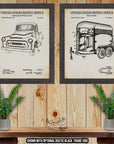 Horse Owner Patent Print Set of 2 - Ranching Posters - Rustic Farming Inventions at Adirondack Retro