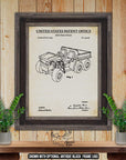 Farm Vehicle Patent Print Set of 3