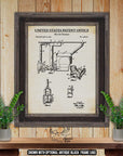 HVAC Patent Print Set of 8