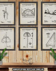 Architect Patent Print Set of 6 - Drafting Inventions - Civil Engineer Gift - Architectural Drawings at Adirondack Retro