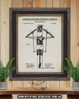 Fitness Equipment Patent Print Set of 6