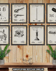 Sewing Patent Print Set of 8 - Sewing Inventions - Sewing Posters at Adirondack Retro