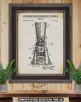 Blender Patent Print - 1942 Kitchen Appliance Illustration - Kitchen Invention at Adirondack Retro