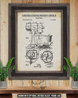 Food Mixer Patent Print - 1937 Kitchen Appliance Illustration - Kitchen Invention at Adirondack Retro