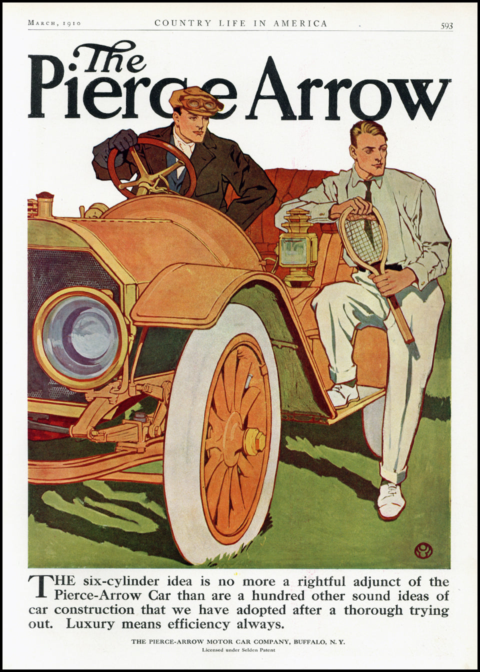 Vintage Car Ads collection — authentic automobile magazine advertisements, Adirondack Retro.
