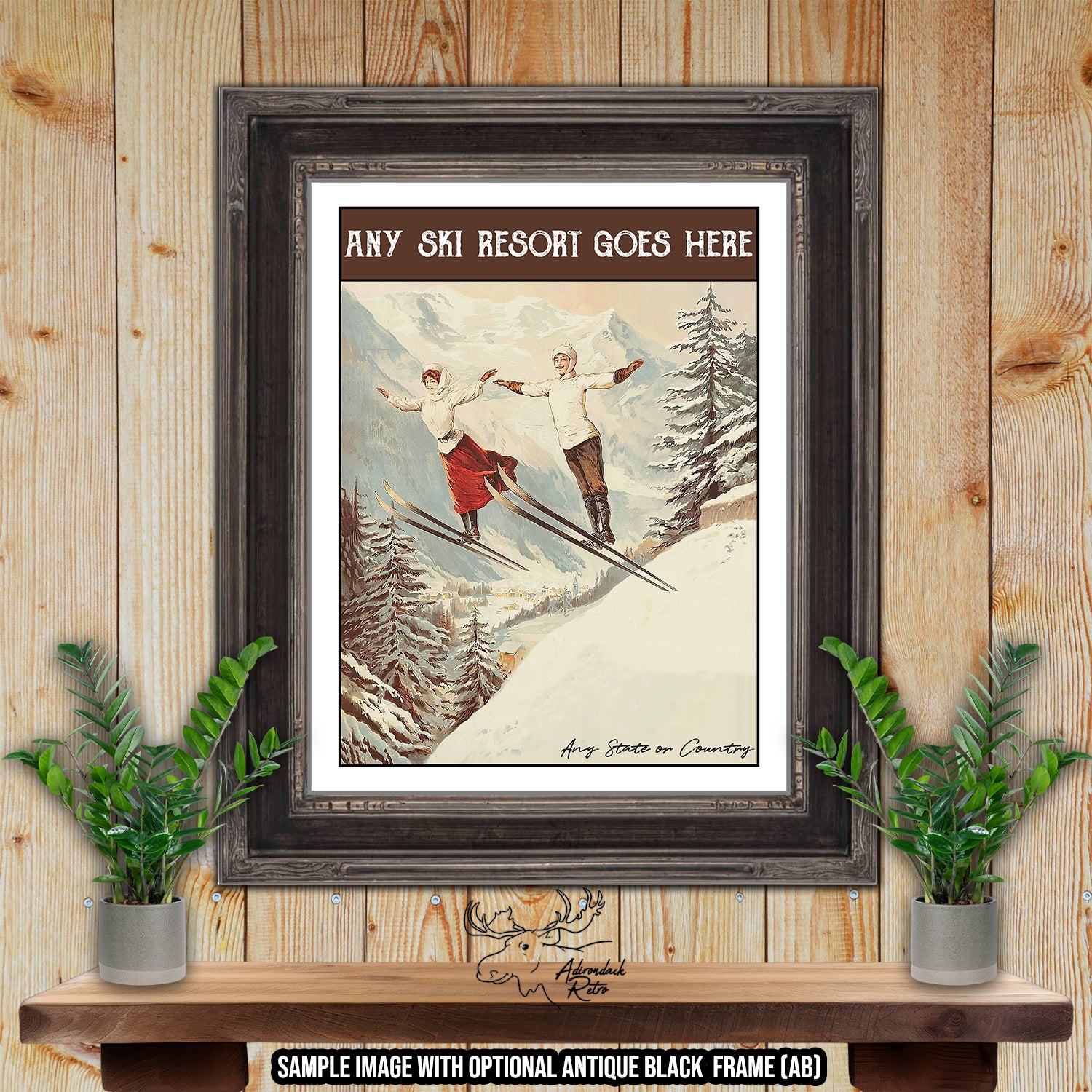 a picture of a man skiing on a snowy mountain