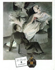 1947 D'Orsay The Dandy Vintage Perfume Ad - Andre Delfau Illustration