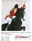 1947 H. Moreau & Cie Vintage French Print Ad - Pierre Mourgue Illustration