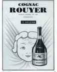 1941 Rouyer Guillet Cognac Vintage Liquor French Print Ad