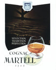 1951 Martell Cognac Vintage Liquor Print Ad - Yves Betin Illustration