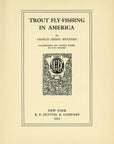 1914 10 Popular Dry Flies - H.H. Leonard Antique Fishing Print