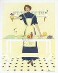 1912 Coles Phillips Fadeaway Girl Antique Print -  Grapefruit For Breakfast