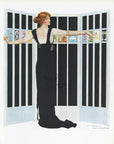 1912 Coles Phillips Fadeaway Girl Antique Print - Adoring My Collection