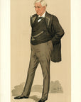 1894 Vanity Fair Spy Print - Thomas Francis Bayard - Leslie Ward Caricature Print