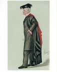 1889 Vanity Fair Caricature Proof Plate by HAY - Henry Arthur Morgan Spy Print