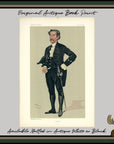 1891 Vanity Fair Spy Print - Mr Harry Seymour Foster Caricature Art
