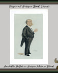 1889 Vanity Fair Caricature Proof Plate by SPY - Demtry Soltykoff Spy Print