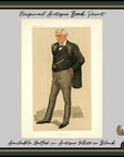 1894 Vanity Fair Spy Print - Thomas Francis Bayard - Leslie Ward Caricature Print