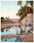 Lehnert & Landrock Antique Color Photogravure 
