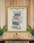 Slot Machine Patent Print Set of 5