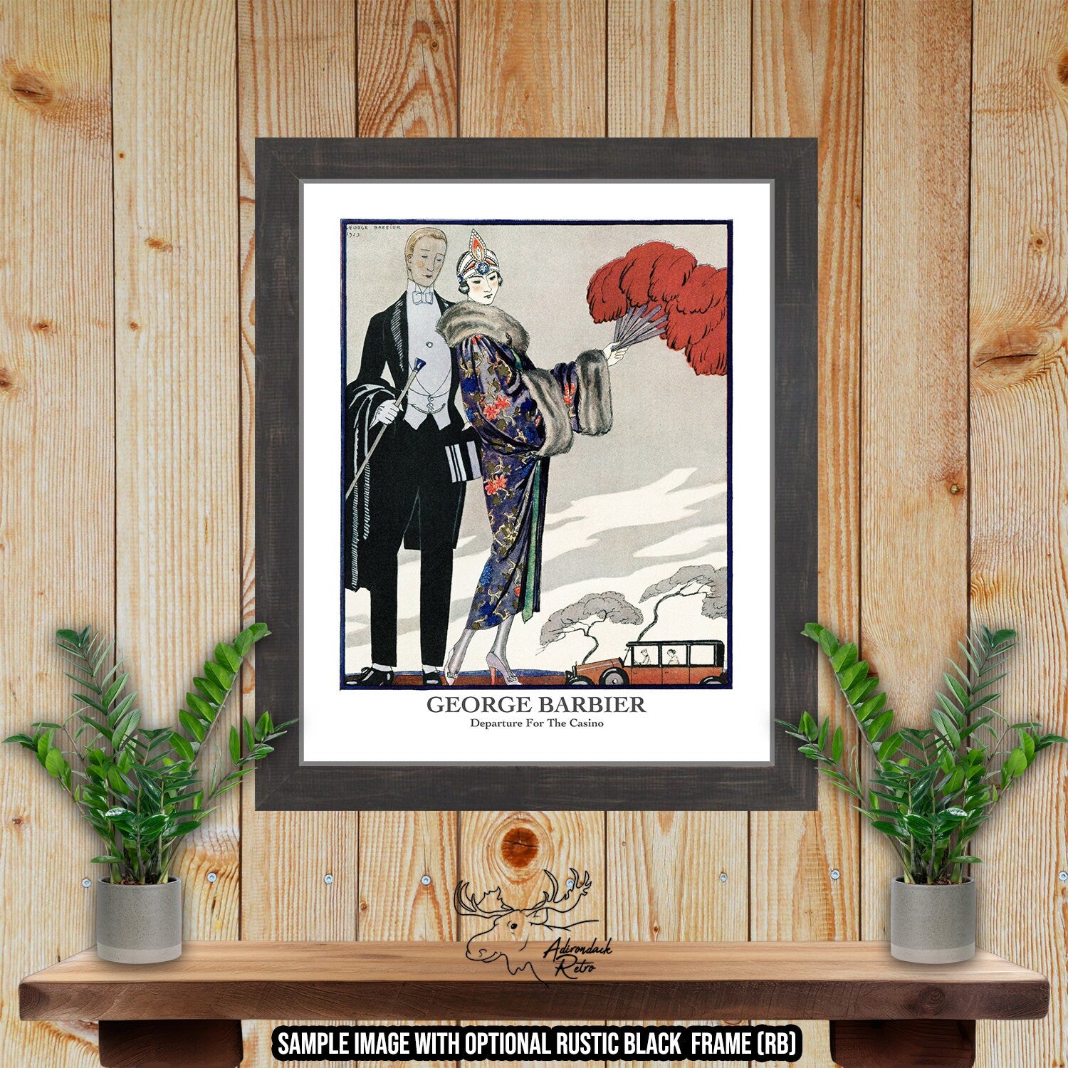 Four Poker Suits Set of Giclee Fine Art Prints - Black and Silver