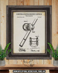 Baitcasting Reel Patent Print - 1899 Fishing Reel Invention at Adirondack Retro